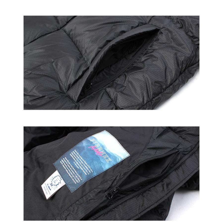 ピレネックス ダウンジャケット メンズ シフト フーデッド リップストップ PYRENEX HMY010 ブラック 黒 パープル 紫 ウェア 長袖の画像