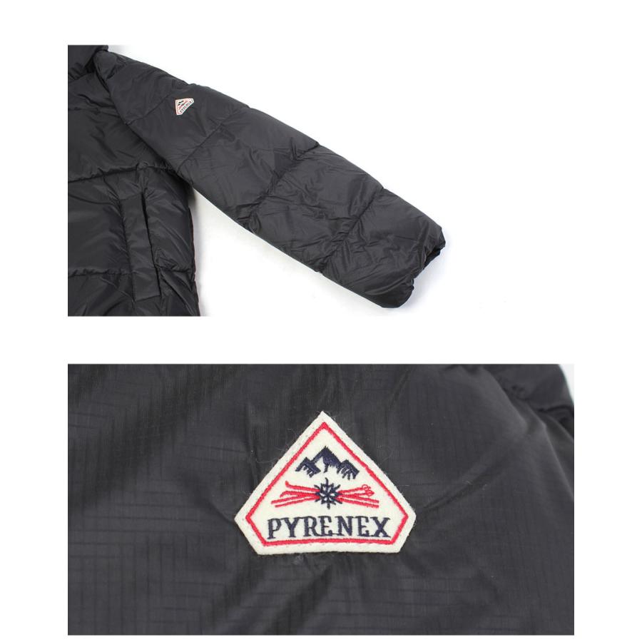 ピレネックス ダウンジャケット メンズ シフト リップストップ PYRENEX HMY013 パープル 紫 ベージュ ウェア アウター 長袖 ロゴの画像