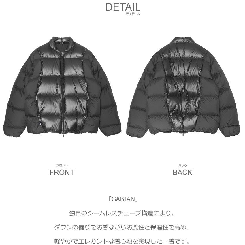 ピレネックス ダウンジャケット メンズ レディース ガビアン PYRENEX HUY003 ブラック 黒 ウェア アウター ダウン フェザー ロゴの画像