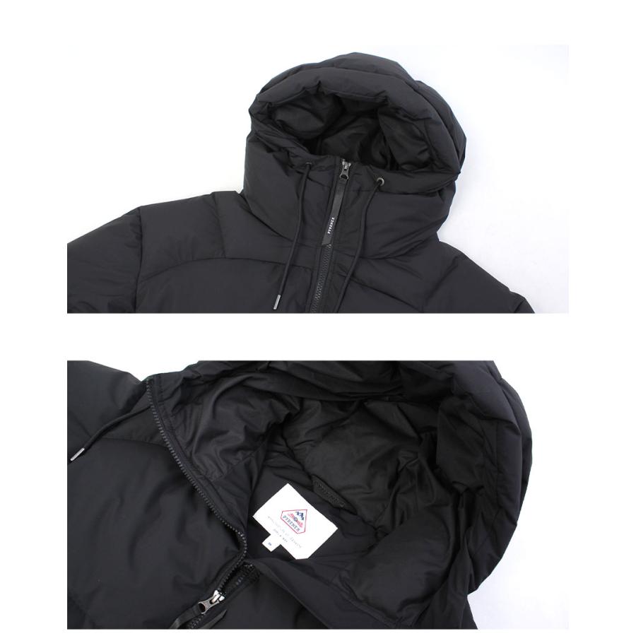 ピレネックス ダウンジャケット レディース アウレ PYRENEX HWY017 ブラック 黒 ウェア アウター 長袖 ダウン フェザー シンプルの画像