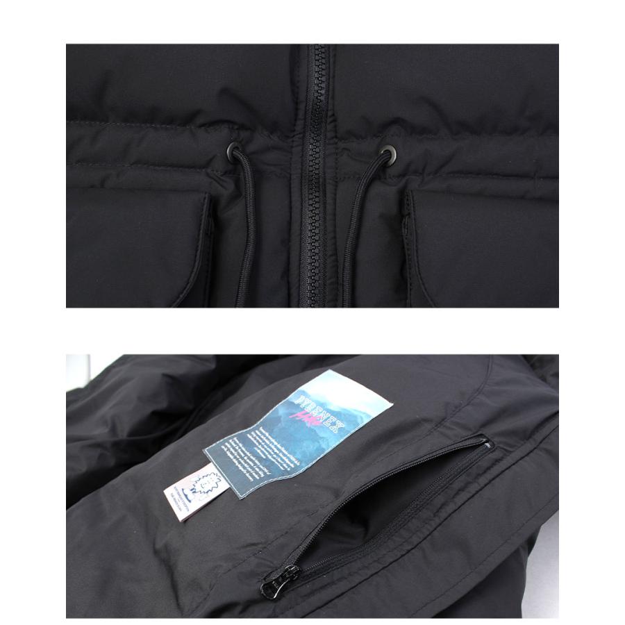 ピレネックス ダウンジャケット レディース アウレ PYRENEX HWY017 ブラック 黒 ウェア アウター 長袖 ダウン フェザー シンプルの画像