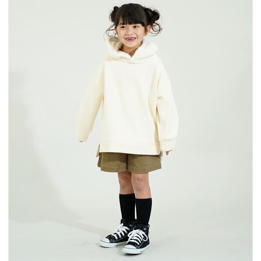 クーモ パーカー キッズ ジュニア 子供 もこもこフードトレーナー cmo