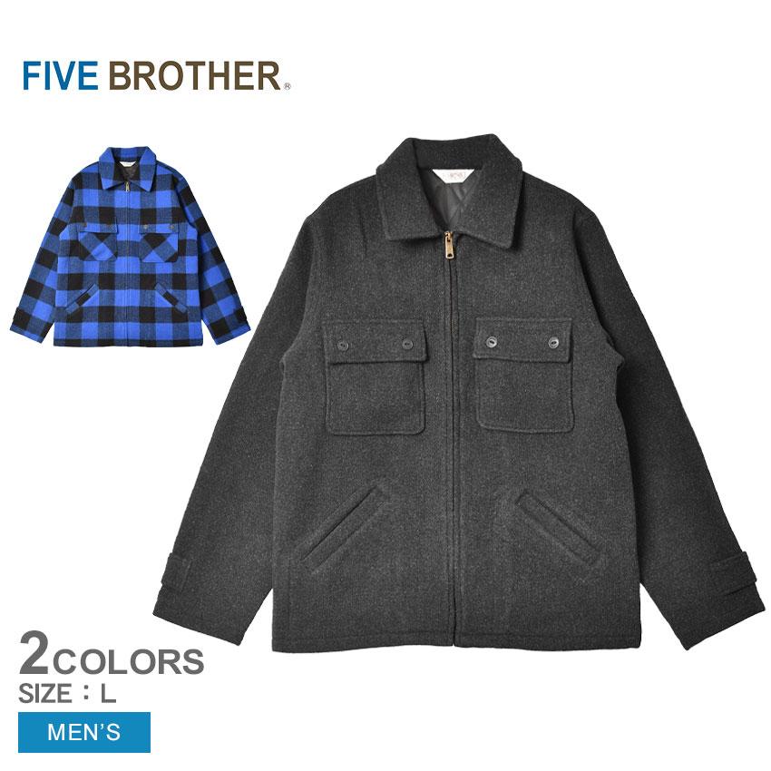 FIVEBROTHER ファイブブラザー ジャケット メンズ ウール FIVEBROTHER ファイブブラザー ジャケット メンズ ウール