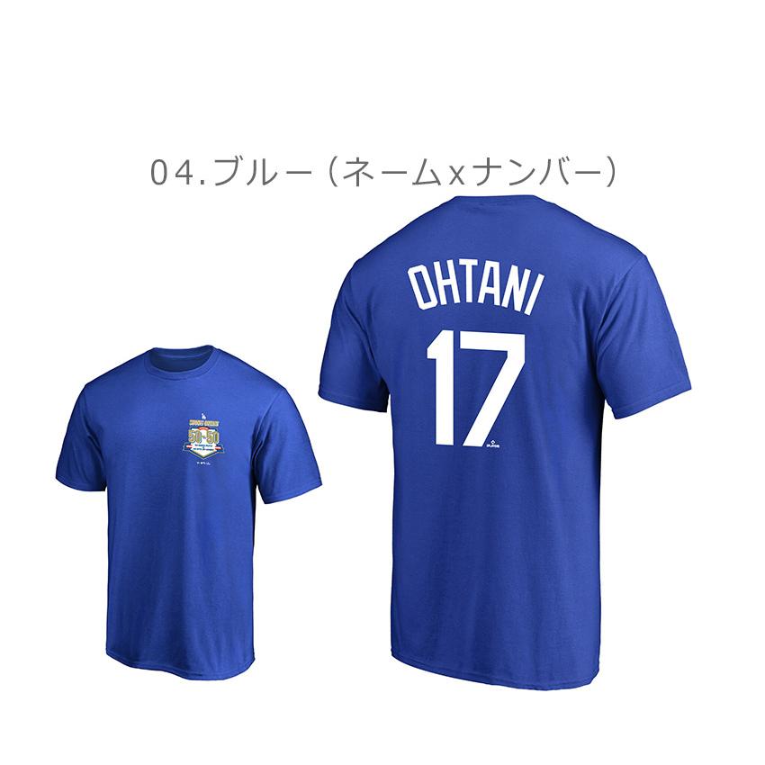 ファナティクス 半袖Tシャツ メンズ レディース 大谷翔平 50-50 ファナティクス 半袖Tシャツ メンズ レディース 大谷翔平 50-50