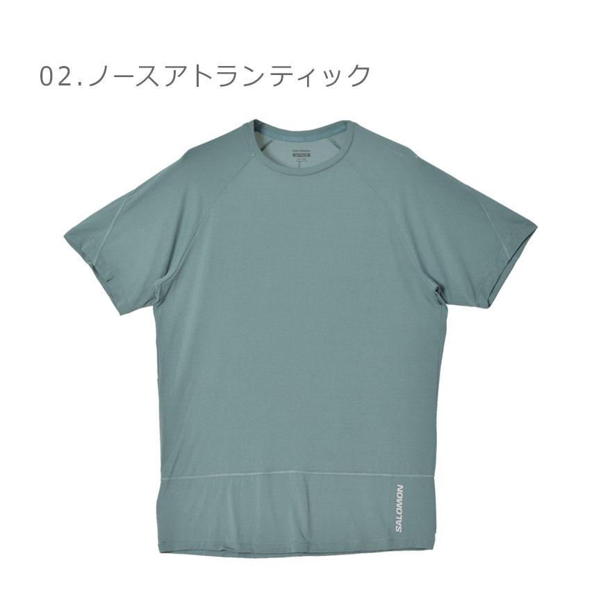 SALOMON（サロモン） （ネコポス配送） 半袖Tシャツ メンズ CROSS RUN