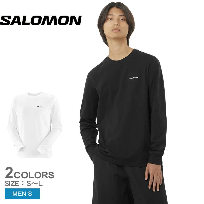 SALOMON（サロモン） 長袖Tシャツ メンズ SALOMON LOGO Tシャツ