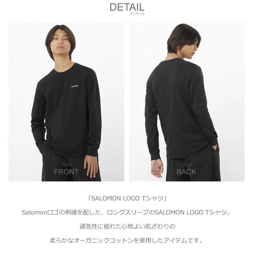SALOMON（サロモン） 長袖Tシャツ メンズ SALOMON LOGO Tシャツ