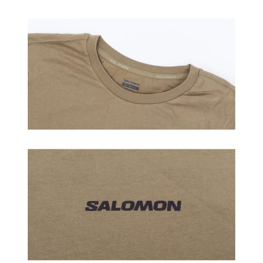 SALOMON（サロモン） 長袖Tシャツ メンズ LOGO PERFORMANCE LS TEE