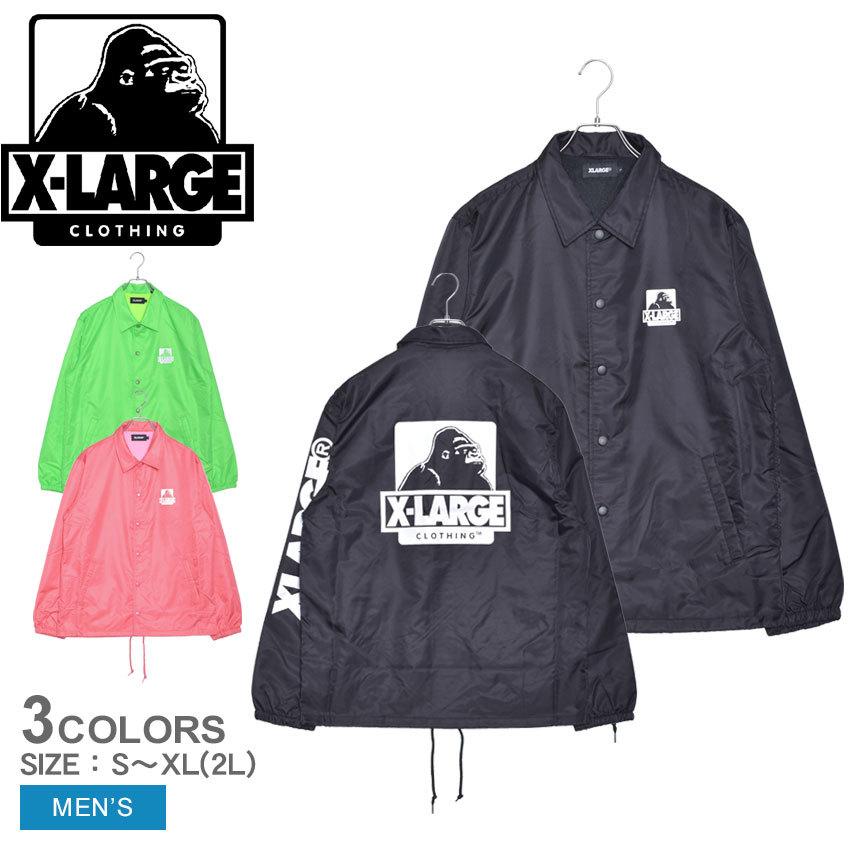 保存版 エクストララージ コーチジャケット メンズ Og プリント コーチ ジャケット X Large ブラック 黒 ウエア アウター 新生活 希少 Clearchannel Com Br