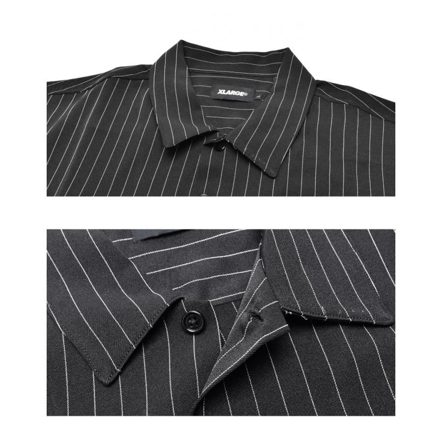 XLARGE（エクストラ ラージ） 半袖シャツ メンズ S/S STRIPE WORK