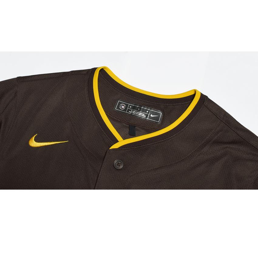 ナイキ ユニフォームシャツ メンズ Limited PYRD Padres Road NIKE T7LM-PYRD-PY9-00L ブラウン 茶 フアン・ソト Juan Soto San_2