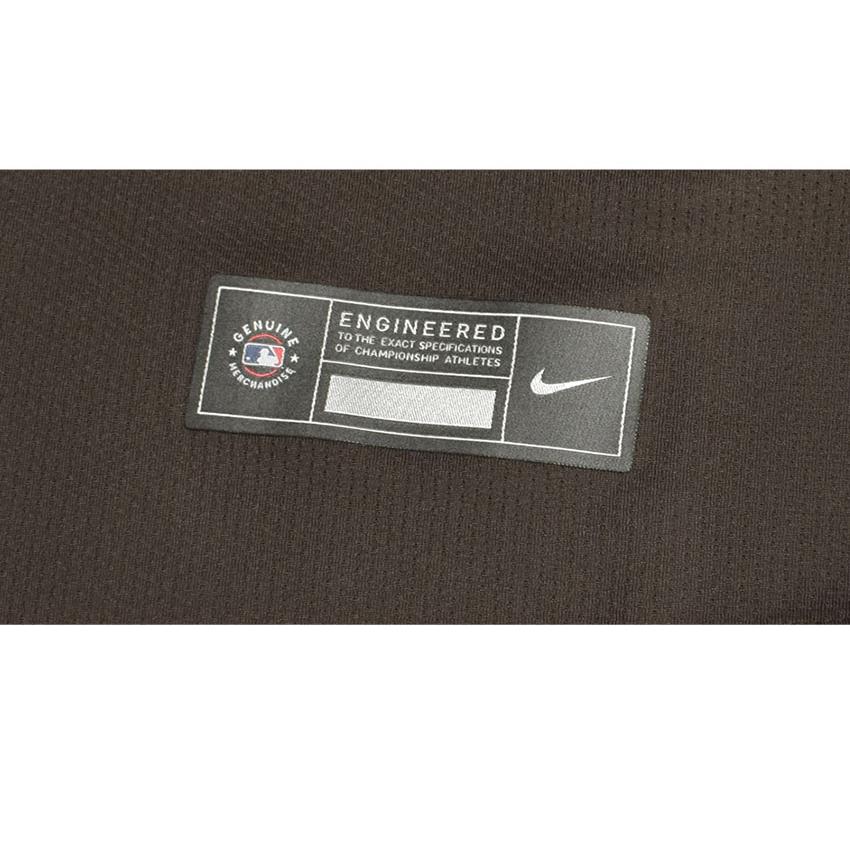ナイキ ユニフォームシャツ メンズ Limited PYRD Padres Road NIKE T7LM-PYRD-PY9-00L ブラウン 茶 フアン・ソト Juan Soto San_7