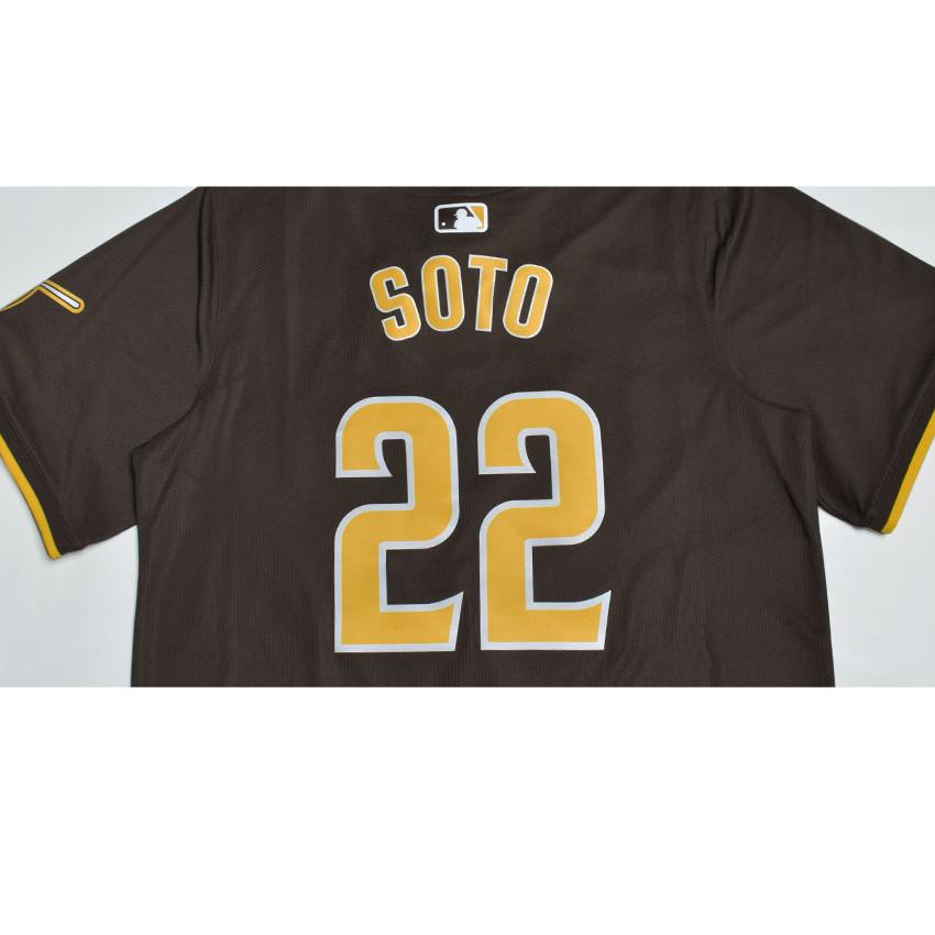ナイキ ユニフォームシャツ メンズ Limited PYRD Padres Road NIKE T7LM-PYRD-PY9-00L ブラウン 茶 フアン・ソト Juan Soto San_8