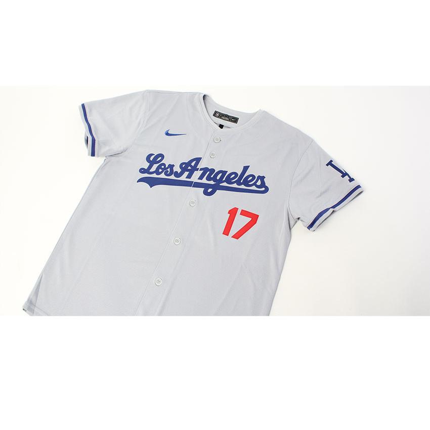 ナイキ ユニフォームシャツ キッズ ジュニア 子供 LIMITED ROAD PLAYER JERSEY 大谷翔平 NIKE PZ3B7LRDP00 グレー Los Angeles LAA