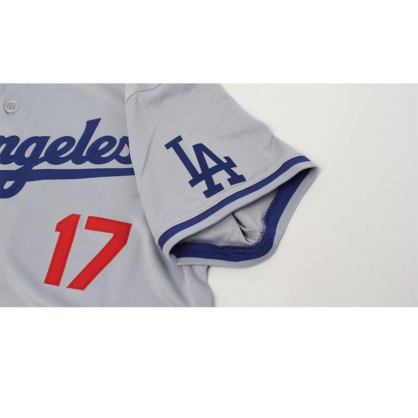 ナイキ ユニフォームシャツ キッズ ジュニア 子供 LIMITED ROAD PLAYER JERSEY 大谷翔平 NIKE PZ3B7LRDP00 グレー Los Angeles LAA