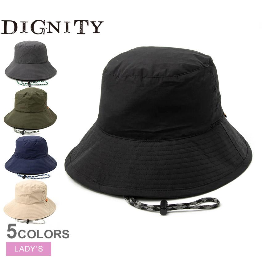 ディグニティ 帽子 レディース PARASOL HAT2 DIGNITY NT-6348 ブラック
