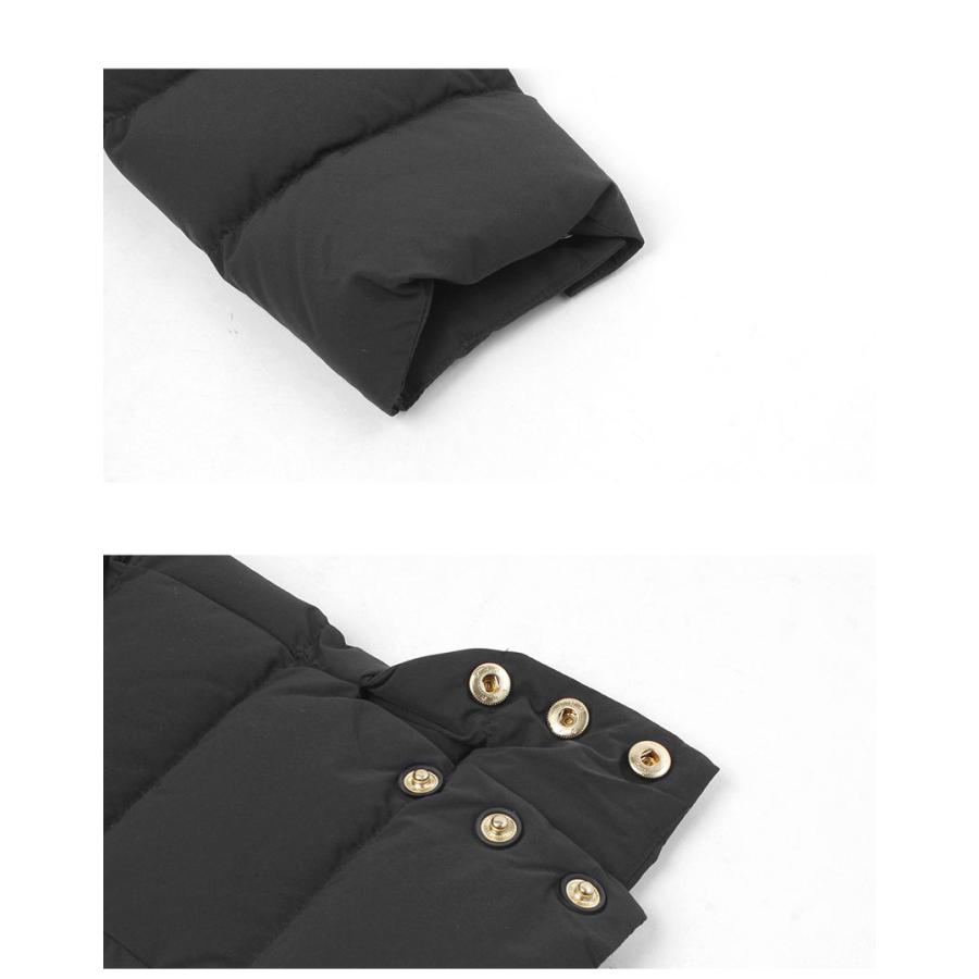 ケープホーン ダウンジャケット レディース サンタクルーズ エコファー CAPE HORN B2572 ブラック 黒 ホワイト 白 アウター 上着 | CAPEHORN | 22