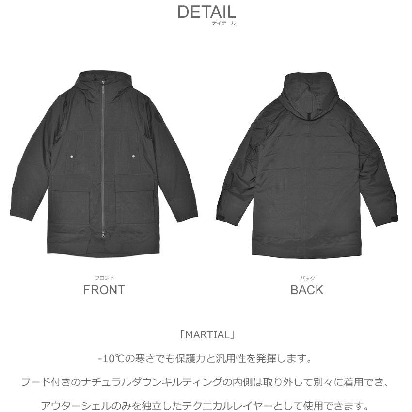 CAPEHORN（ケープホーン） ダウンジャケット メンズ MARTIAL CAPE HORN