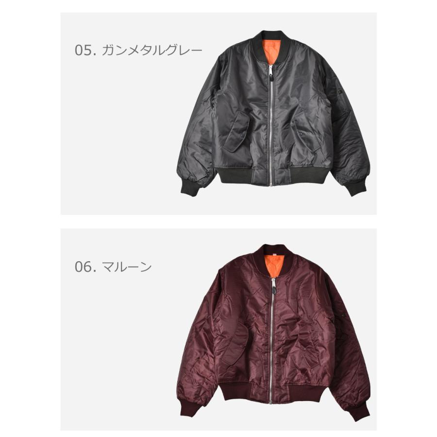 送料無料 ロスコ アウター メンズ MA-1 FLIGHT JACKET ROTHCO 7324 7323 7325 7544 7350 7327 黒 カーキ ネイビー グレー｜z-craft｜10