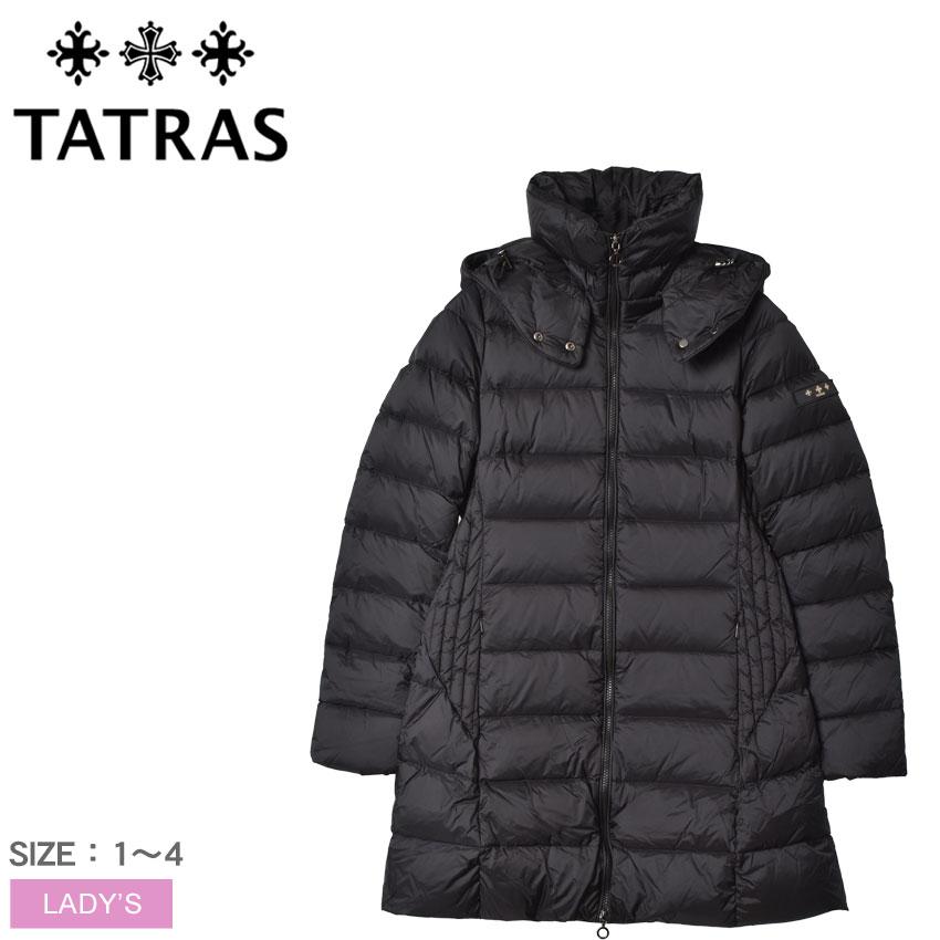 TATRAS ポリテアマ LTA20A4694 2way ロングダウンコート 黒