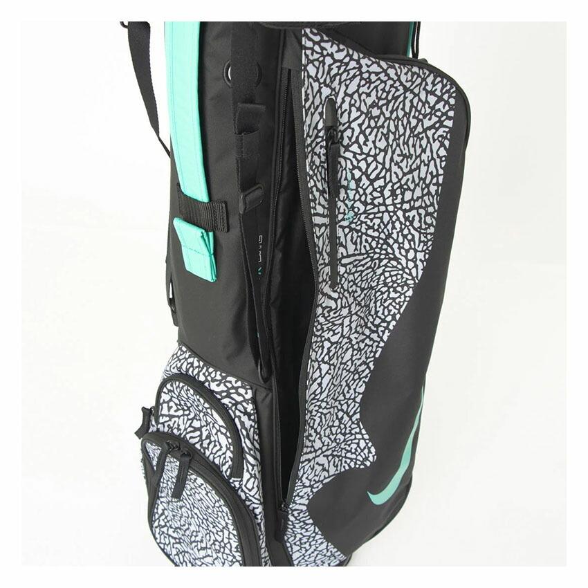 ナイキ ゴルフバッグ メンズ レディース エアマックス ライト ゴルフバッグ NIKE GF3018 ブラック 黒 ゴルフ キャディバッグ 9型_6