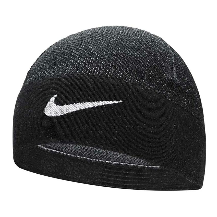 （ネコポス配送） ナイキ キャップ ユニセックス スカルキャップニット NIKE FB6004 ブラック 黒 ドライフィット ヘッドバンド 汗止め 吸汗速乾 | NIKE