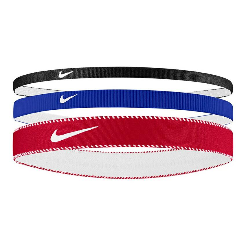 Nike ヘッドバンド 15枚セット価格　トリコロールカラー NIKE（ナイキ） （ネコポス配送） ヘアバンド ユニセックス フレックス