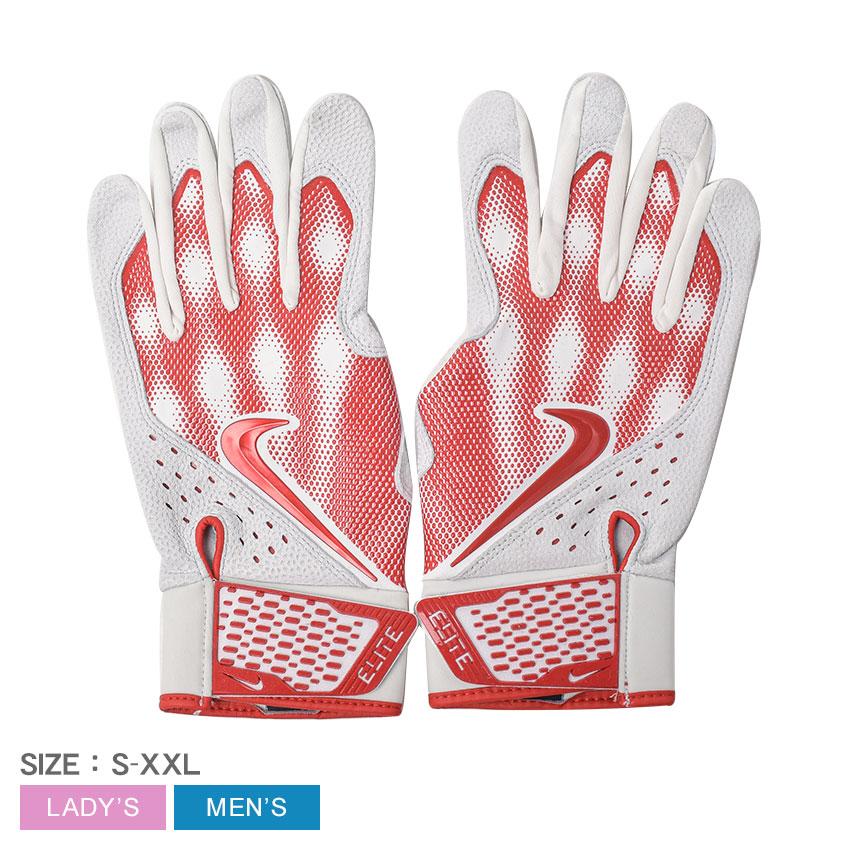 NIKE - NIKE Trout Elite 白×ピンク Lサイズ バッティンググローブ ネコポス配送） ナイキ バッティンググローブ メンズ レディース ALPHA