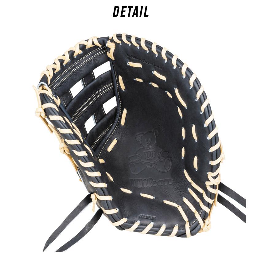 Wilson Staff 硬式グローブ ブラック/ホワイト Wilson（ウイルソン） ウィルソン グラブ 硬式用 Wilson Staff 一塁手