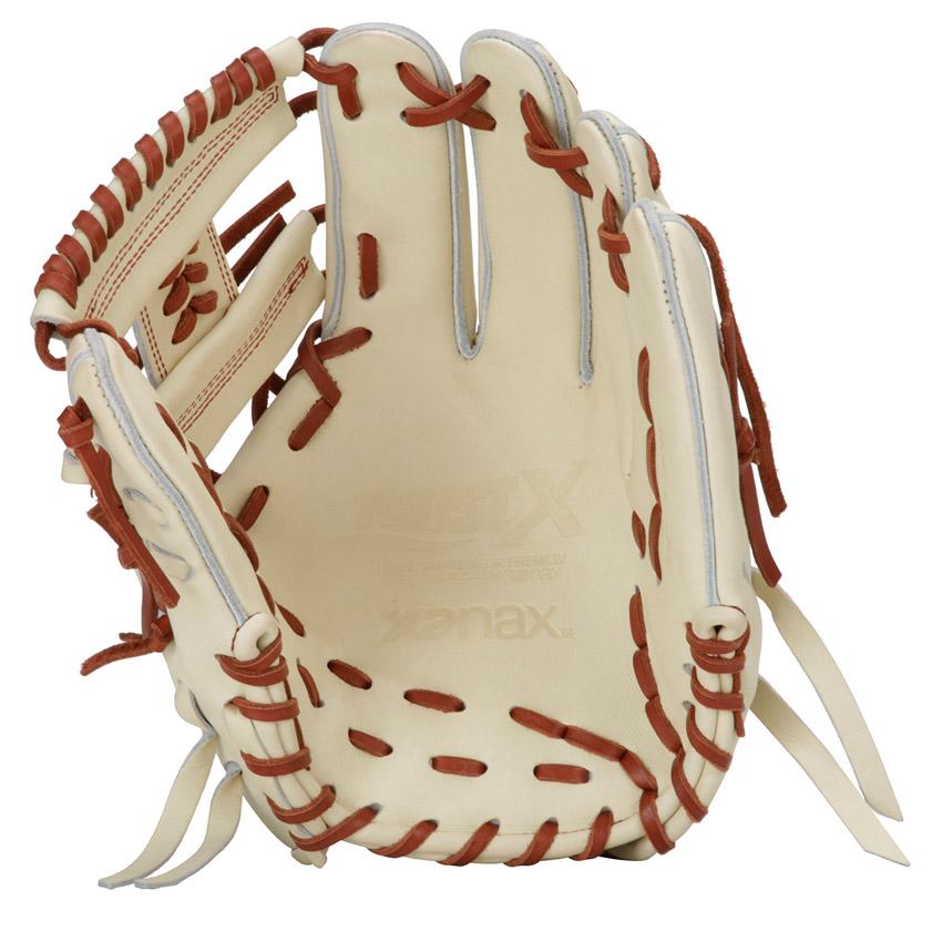 Xanax ザナックス 硬式クラブオールラウンド右投用 茶系 硬式 ベースボール ザナックス グローブ メンズ レディース 硬式グラブ トラストエックス