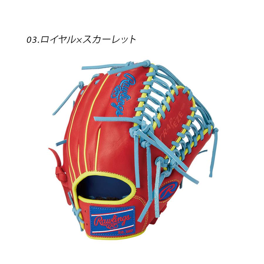 Rawlings（ローリングス） グローブ 大人用 一般用 軟式 HOH MLB COLOR