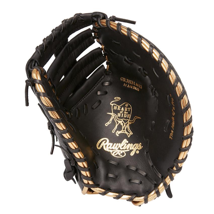 ローリングス HOH 一般軟式 グローブ グラブ 左投げ 外野用 極美品 Rawlings（ローリングス） グラブ 大人 一般 軟式 HOH ブラック