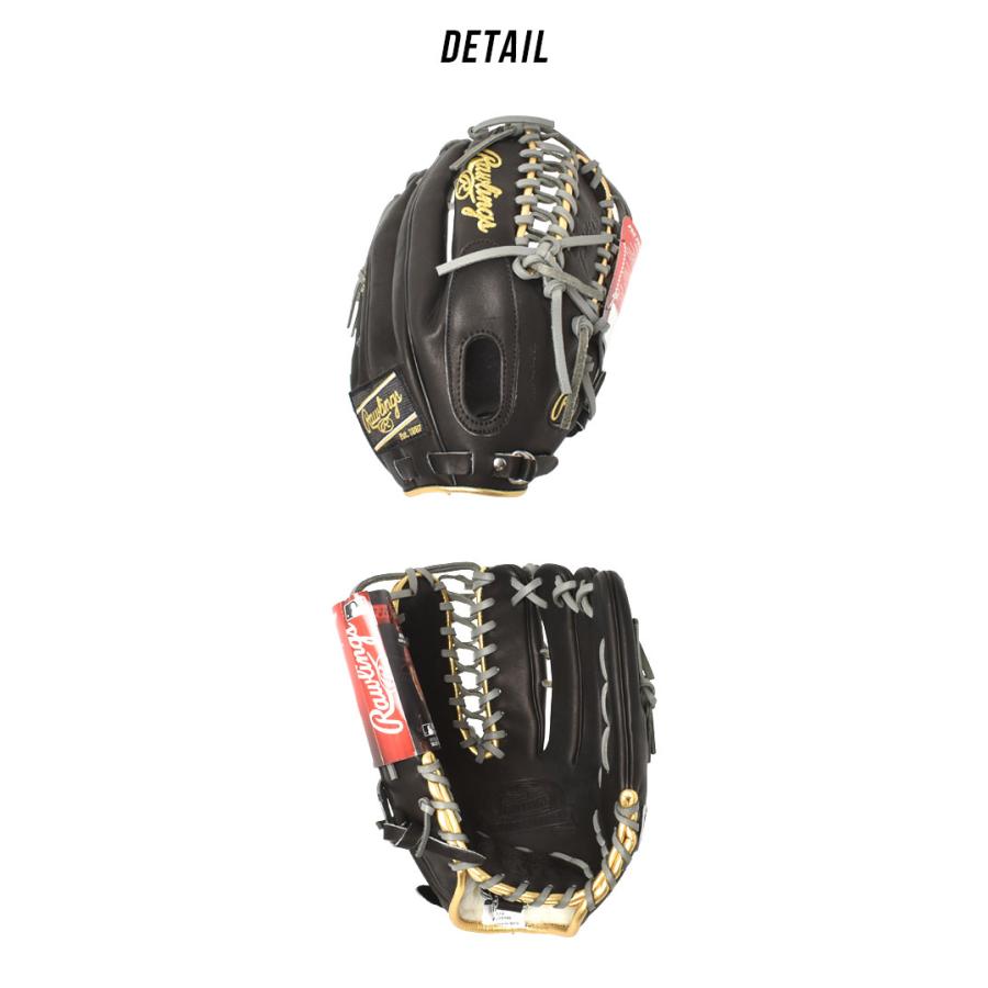Rawlings TRAP-EZE 野球グローブFASTBACK 左投げ黒