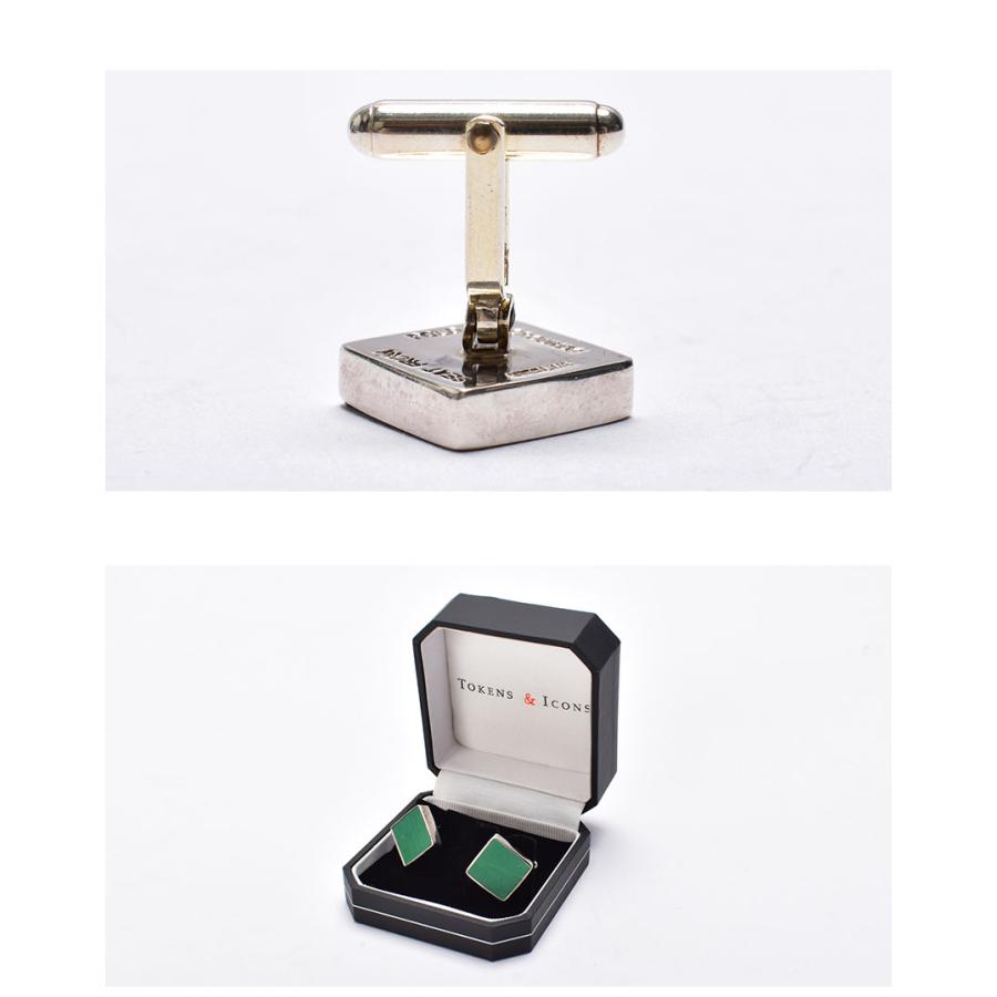 トークン＆アイコン カフスボタン カフリンクス Tokens＆Icons 57P 57E 57Y ブラック 黒 カフスリンクス アクセサリー ...