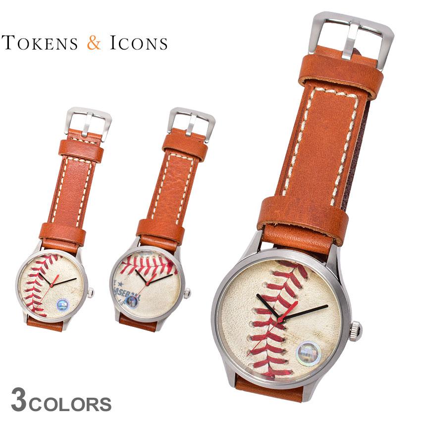トークン＆アイコン 腕時計 MLB ベースボールウォッチ Tokens＆Icons