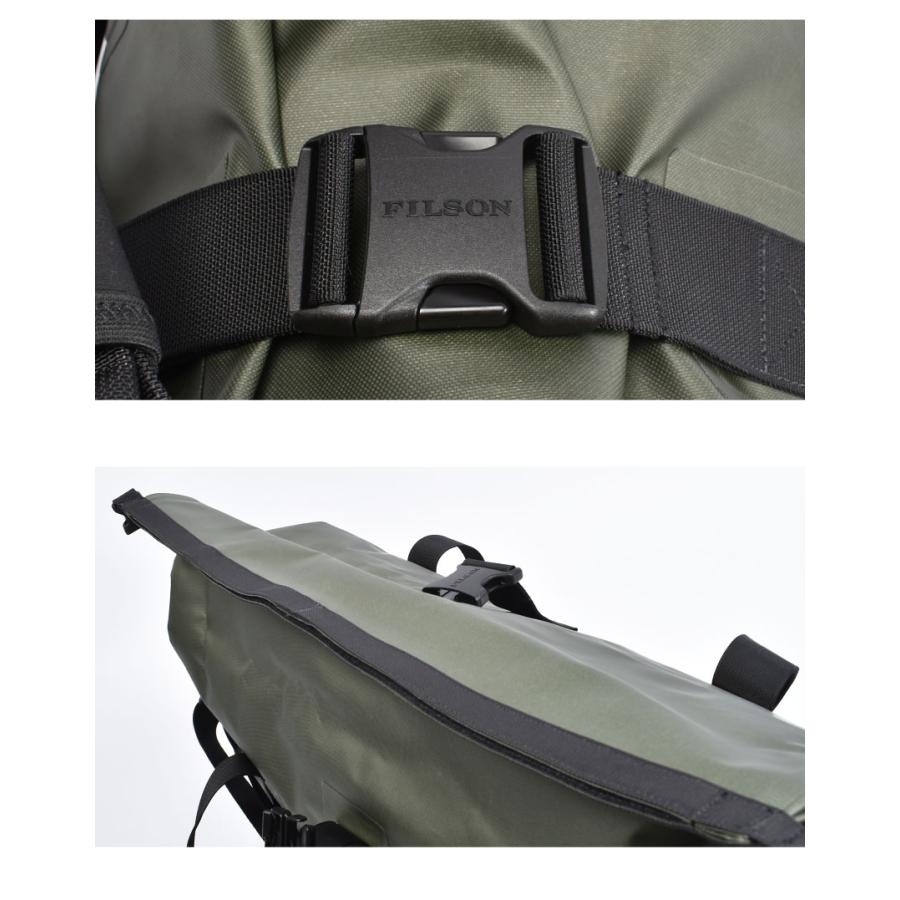 フィルソン ダッフルバッグ メンズ レディース ミディアム ドライ ダッフルバッグ FILSON 20067745 グリーン 緑 かばん 鞄 ロゴ