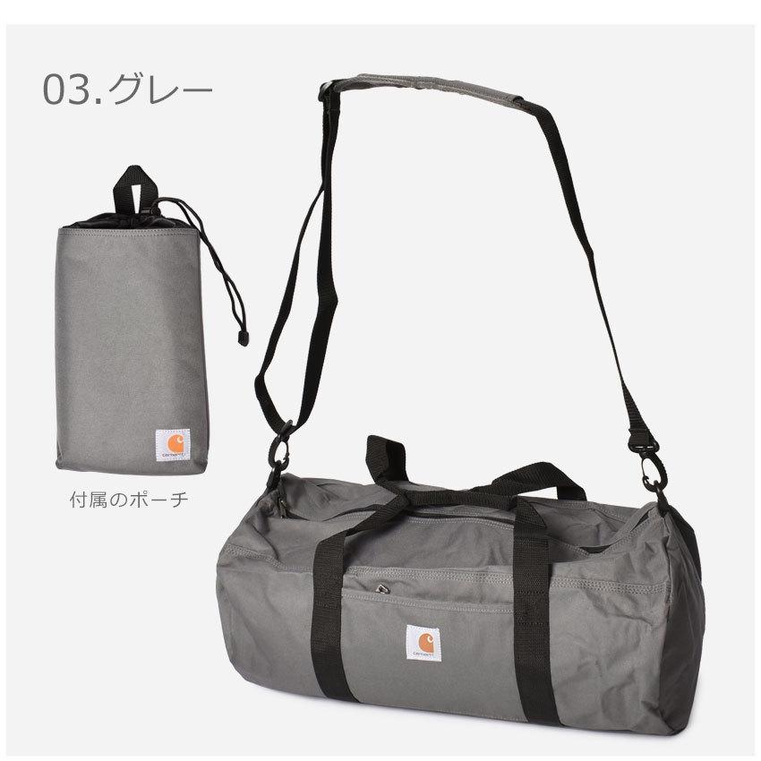 送料無料 カーハート ボストンバッグ メンズ レディース TRADE MEDIUM DUFFEL +UTILITY POUCH CARHARTT 160221 ブラック 黒 ブラウン 収納｜z-craft｜07