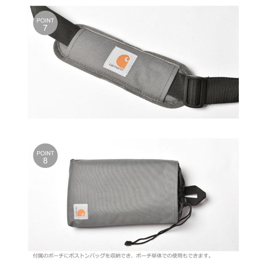 送料無料 カーハート ボストンバッグ メンズ レディース TRADE MEDIUM DUFFEL +UTILITY POUCH CARHARTT 160221 ブラック 黒 ブラウン 収納｜z-craft｜12