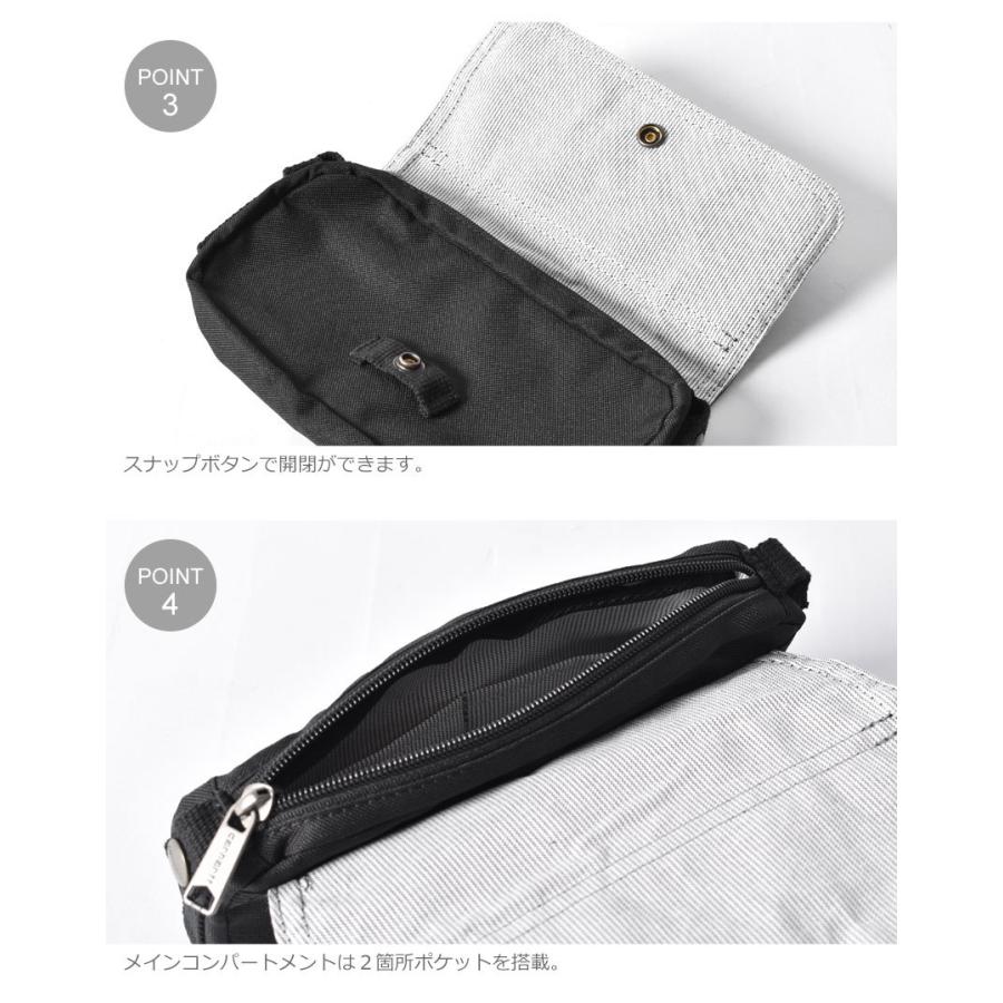 カーハート ショルダーバッグ メンズ レディース エッセンシャルズ ポーチ CARHARTT 89137101 ブラック 黒 ブラウン かばん 小物｜z-craft｜09