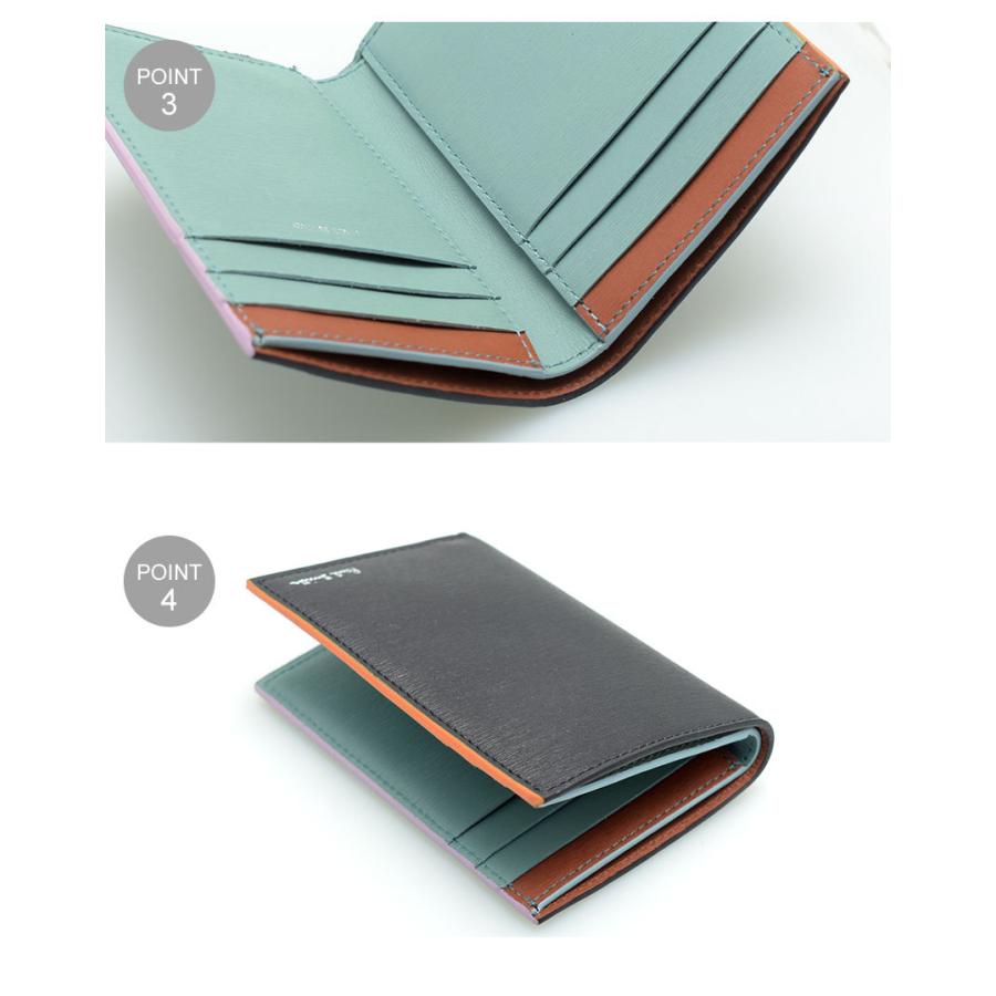 送料無料 ポールスミス カードケース メンズ レディース WALLET CC STRAW PAUL SMITH 4774-FSTRGS 本革 ブランド｜z-craft｜08