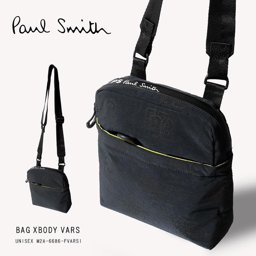 ポールスミス ショルダーバッグ メンズ レディース BAG XBODY VARS PAUL SMITH M2A-6686-FVARSI ブラック 黒 鞄 バッグ 本革 牛｜z-craft