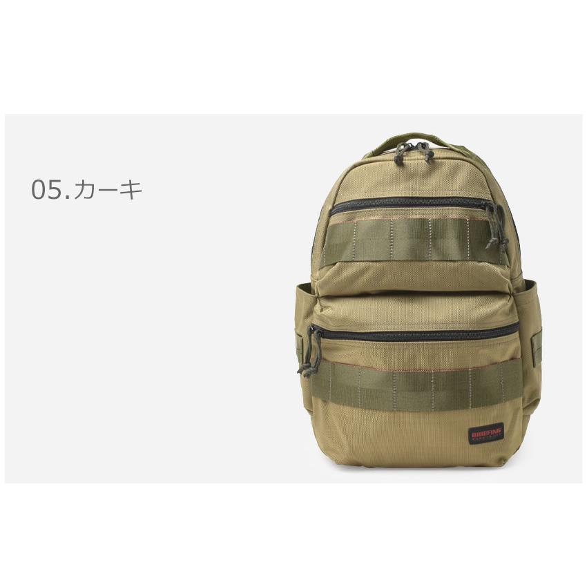 ブリーフィング バックパック メンズ レディース ATTACK PACK BRIEFING BRF136219 ブラック 黒 カーキ かばん カバン 鞄 耐久性の画像
