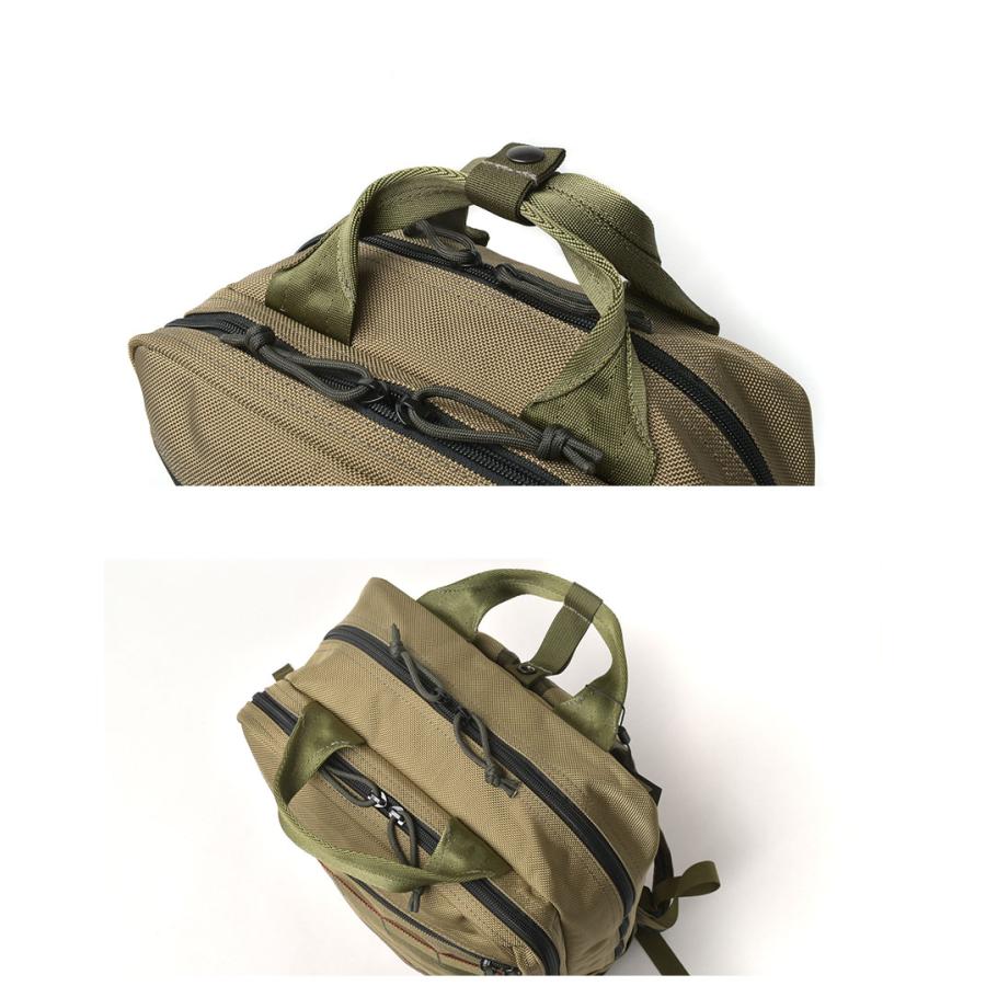 ブリーフィング バックパック メンズ レディース SQ PACK BRIEFING BRF298219 カーキ かばん 鞄 カバン リュック リュックサックの画像