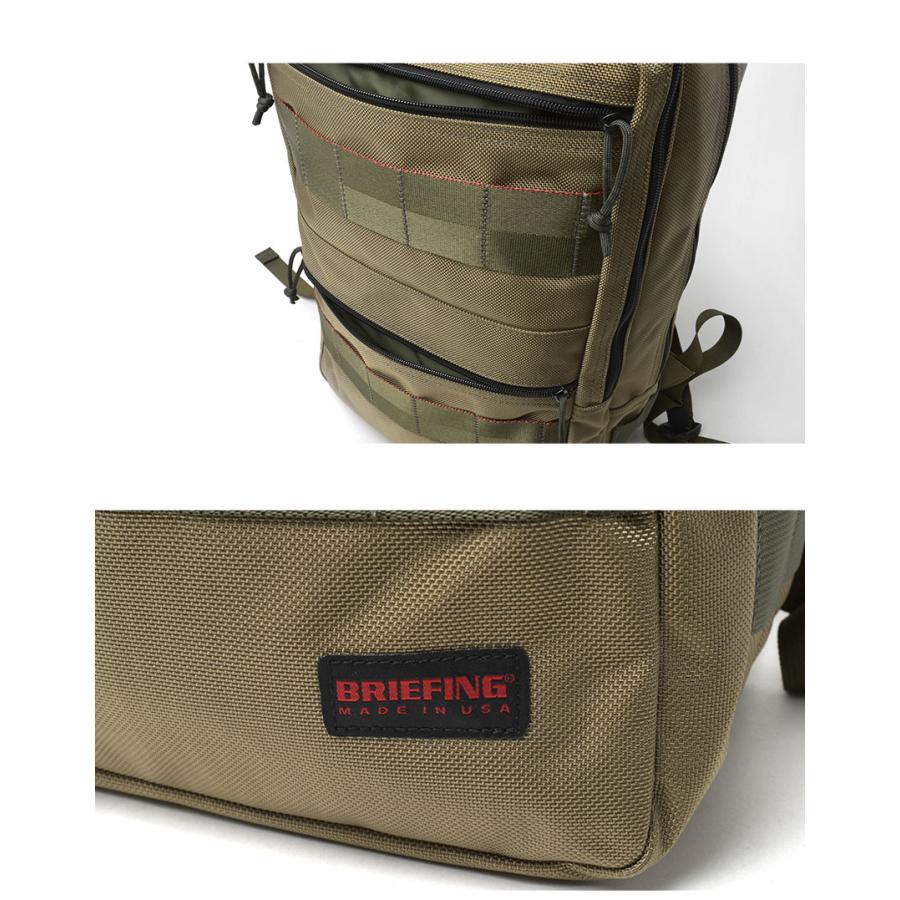 ブリーフィング バックパック メンズ レディース SQ PACK BRIEFING BRF298219 カーキ かばん 鞄 カバン リュック リュックサックの画像