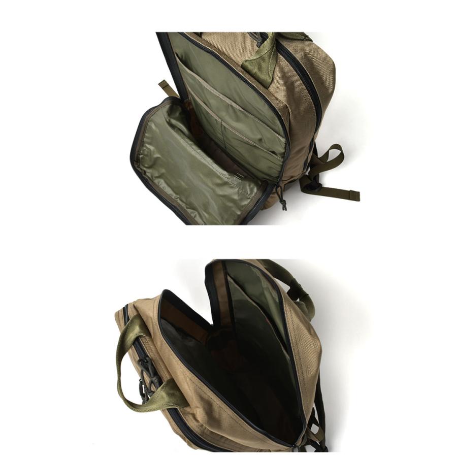 ブリーフィング バックパック メンズ レディース SQ PACK BRIEFING BRF298219 カーキ かばん 鞄 カバン リュック リュックサックの画像