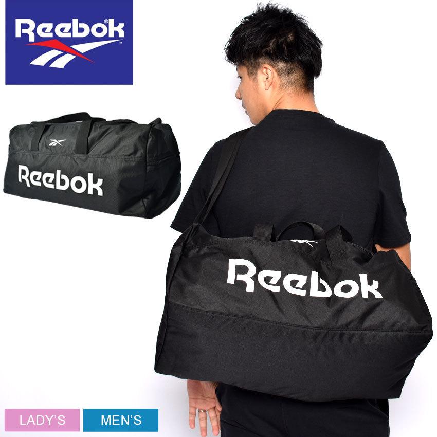 リーボック ボストンバッグ メンズ レディース アクティブコア LL M グリップ REEBOK GD0032 ブラック 黒 カバン ブランド 鞄｜z-craft