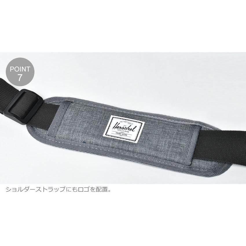 送料無料 ハーシェル サプライ メッセンジャーバック メンズ レディース クラーク HERSCHEL SUPPLY 10119 グレー ブラウン ショルダー 鞄｜z-craft｜08