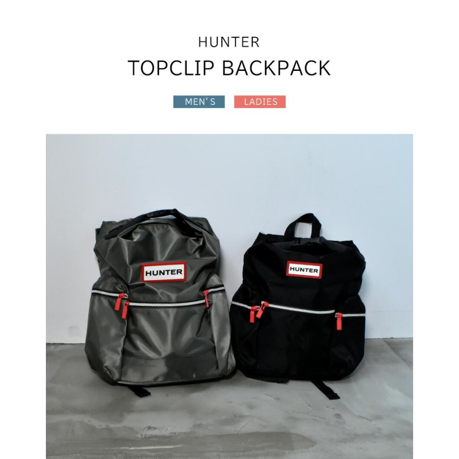 HUNTER（ハンター） バックパック メンズ レディース トップクリップ