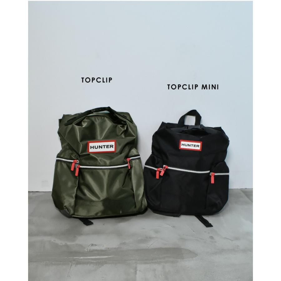 HUNTER（ハンター） バックパック メンズ レディース トップクリップ