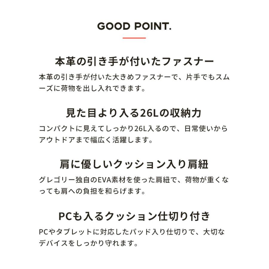GREGORY（グレゴリー） バックパック メンズ レディース デイパック